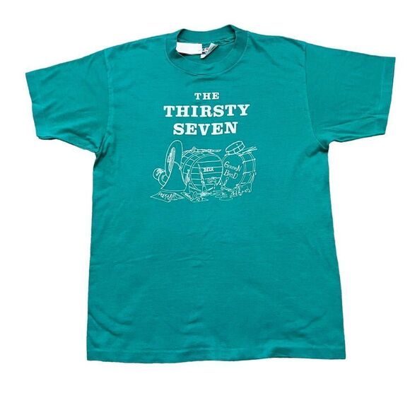 Vintage The Thirsty Seven Band Tee - Picture 1 of 5